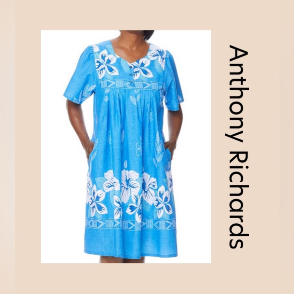 Anthony Richard’s Women’s Moo Moo Lounge Dress Size 4X